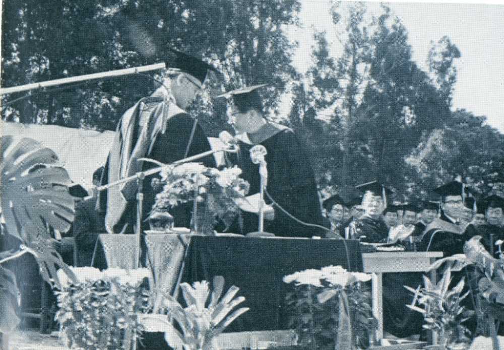 연세대학교 제4대 박대선 총장 취임식, 1964